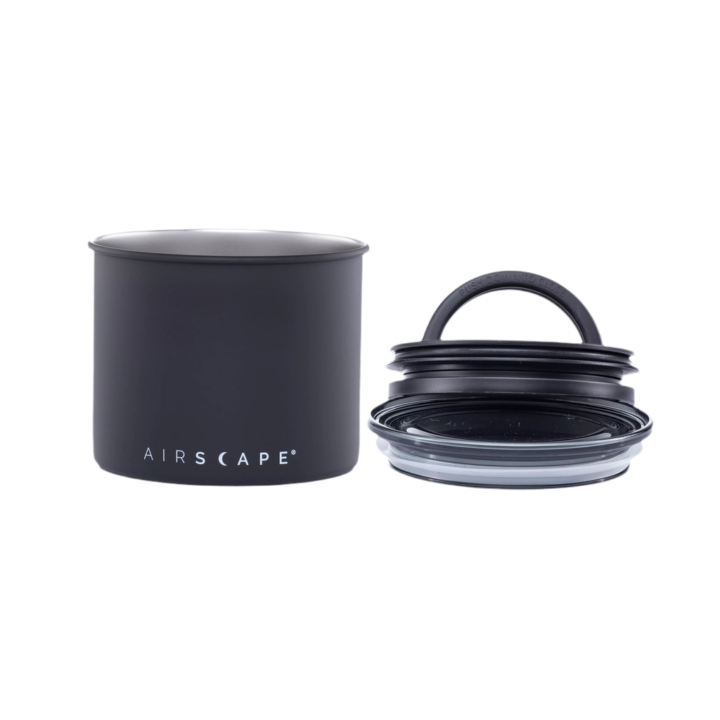 Airscape Aufbewahrungsbox Matt Schwarz (250g + 500g)