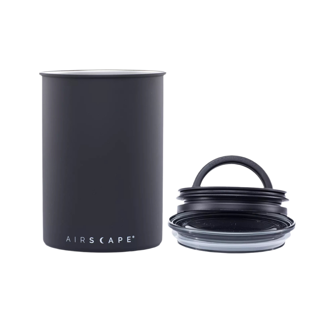 Airscape Aufbewahrungsbox Matt Schwarz (250g + 500g)